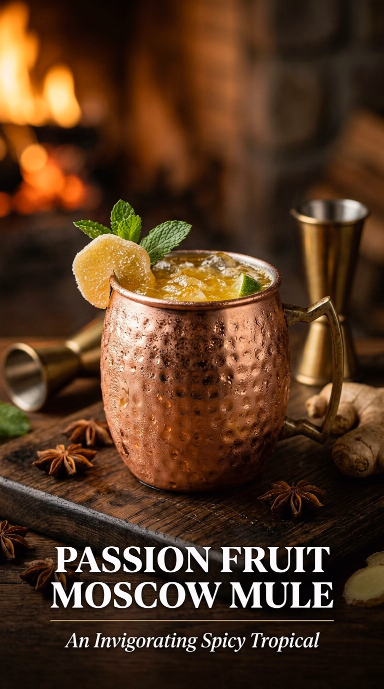 Passion Fruit Moscow Mule