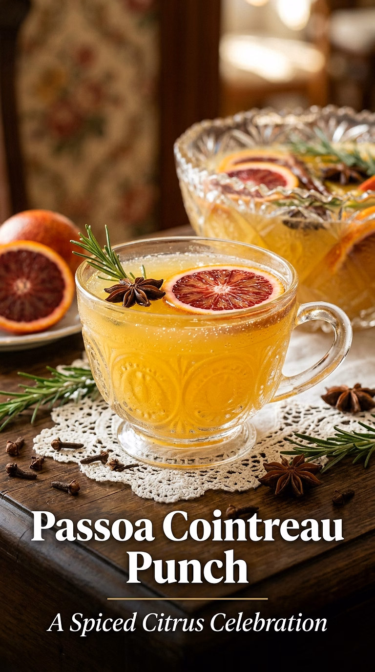 Passoa Cointreau Punch