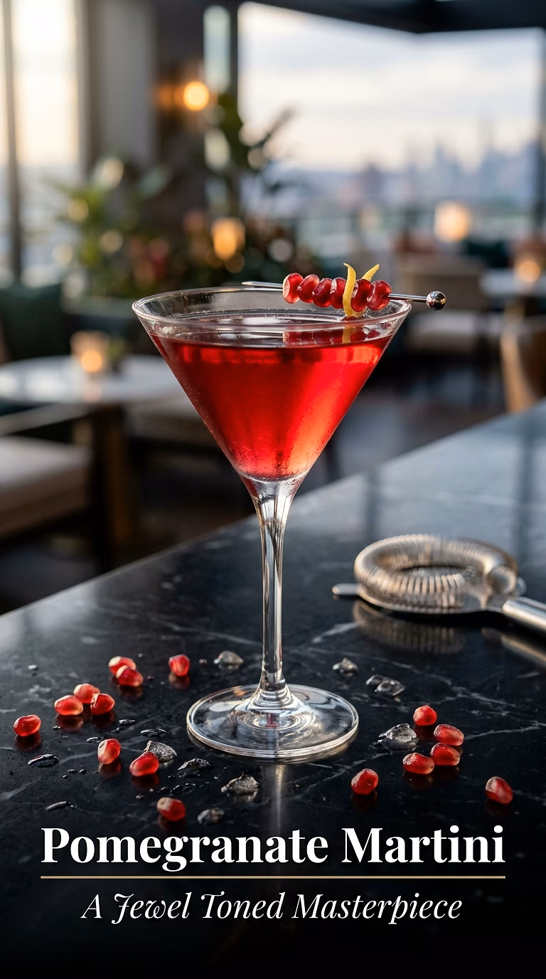 Pomegranate Martini