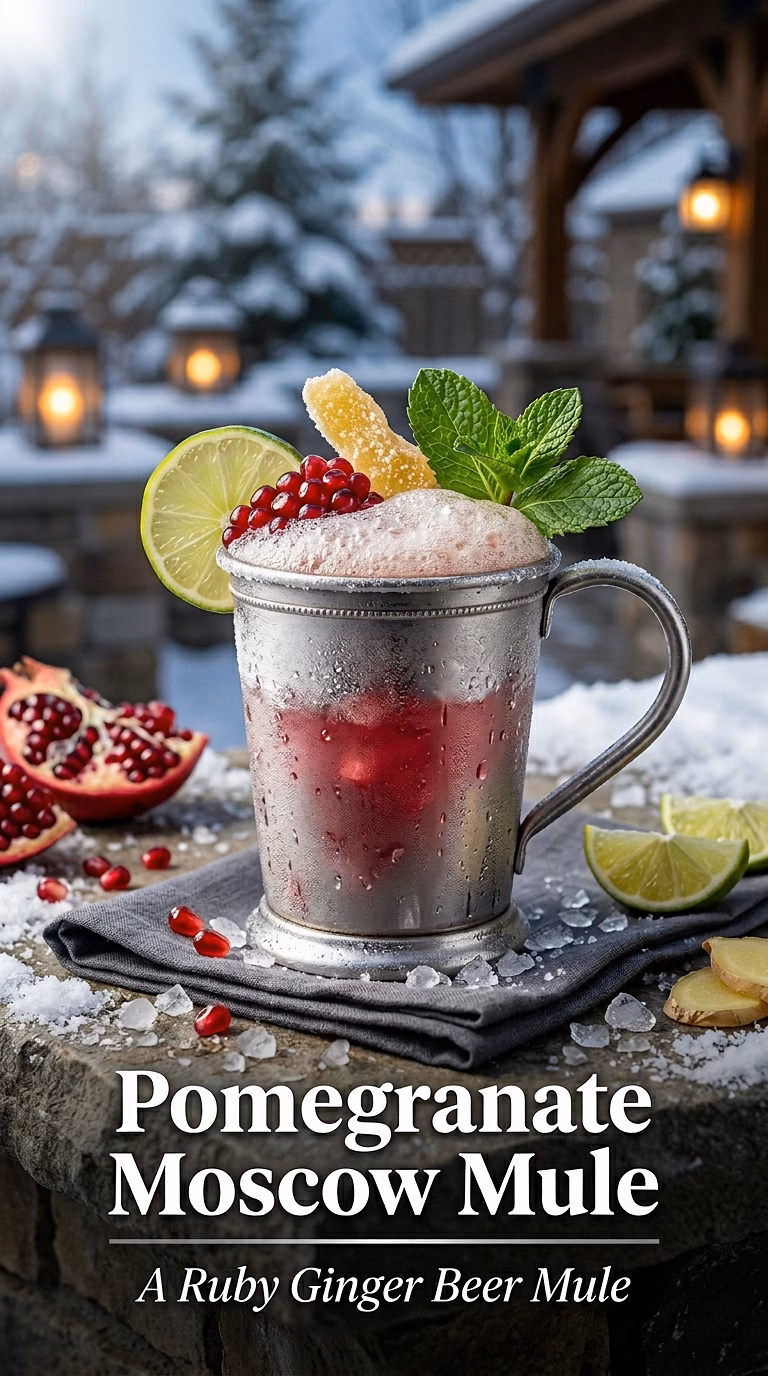 Pomegranate Moscow Mule