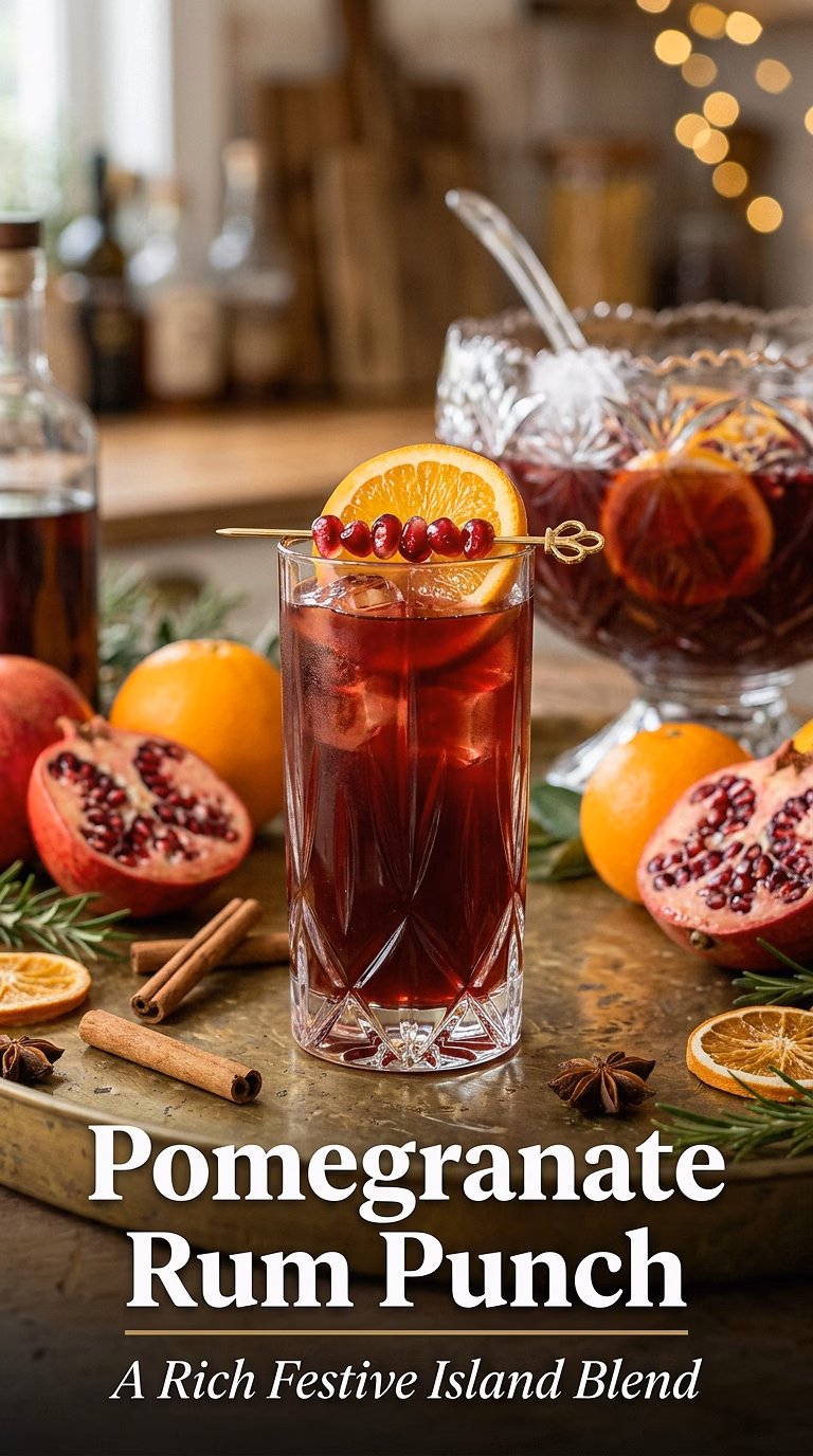 Pomegranate Rum Punch