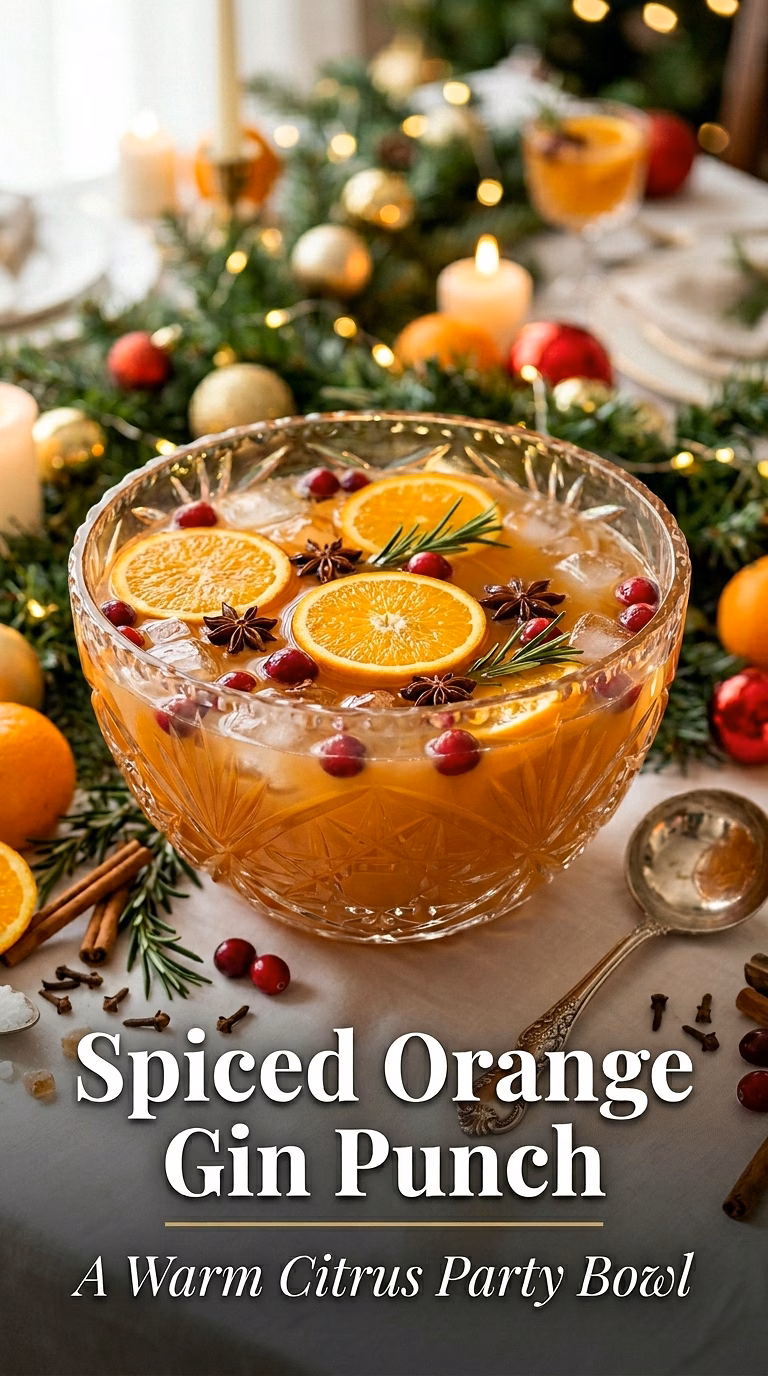 Spiced Orange Gin Punch