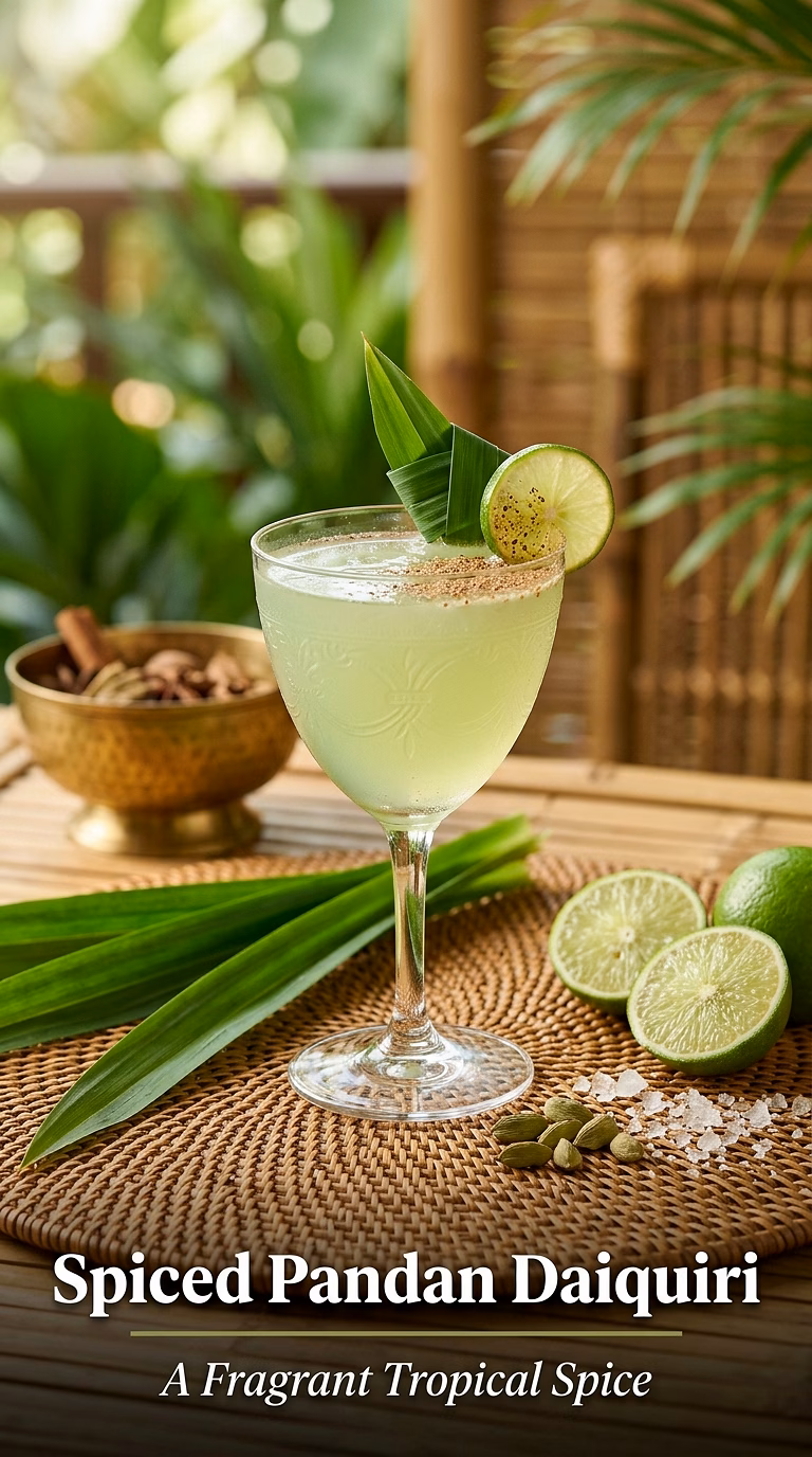 Spiced Pandan Daiquiri