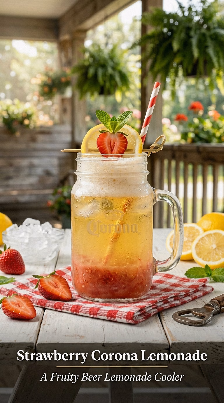 Strawberry Corona Lemonade