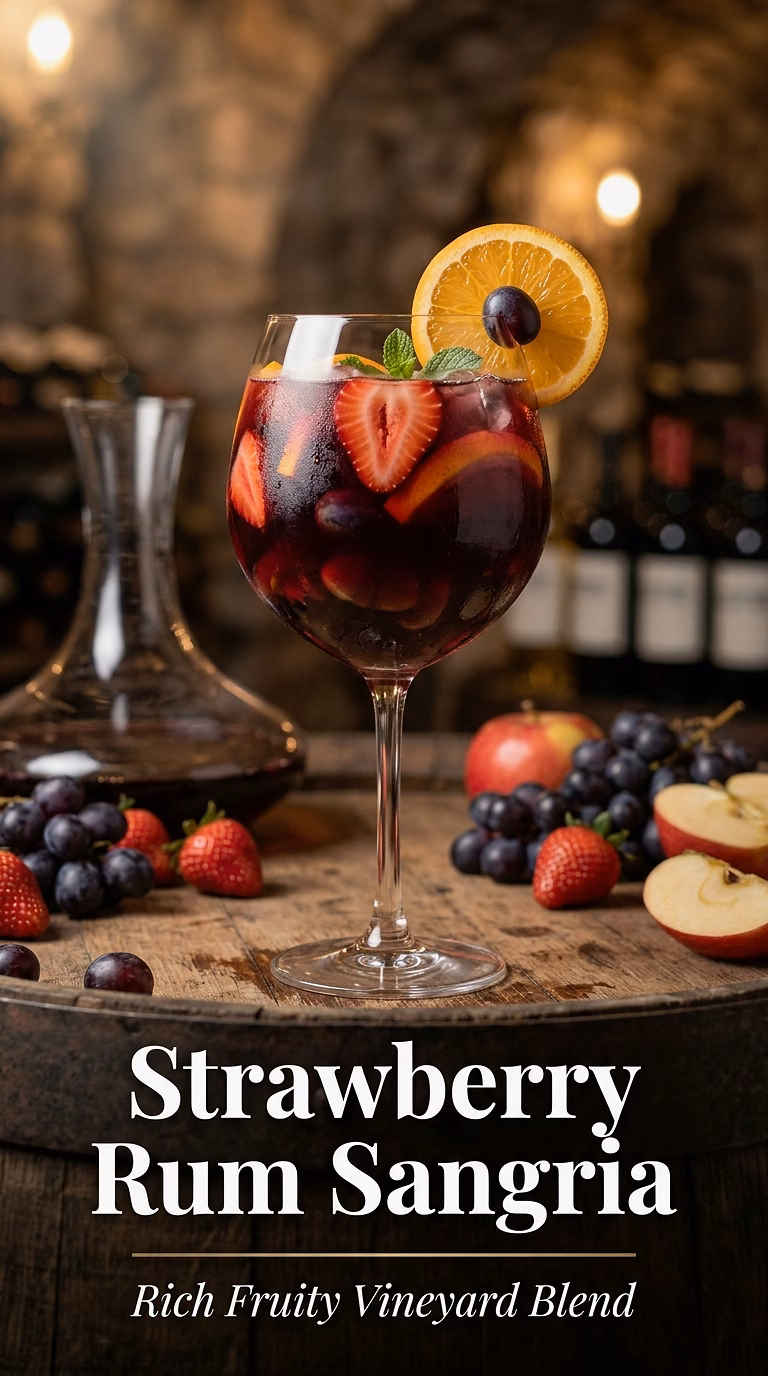 Strawberry Rum Sangria