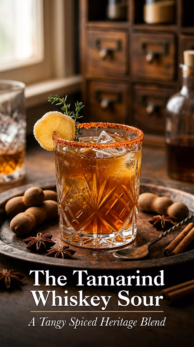 Tamarind Whiskey Sour