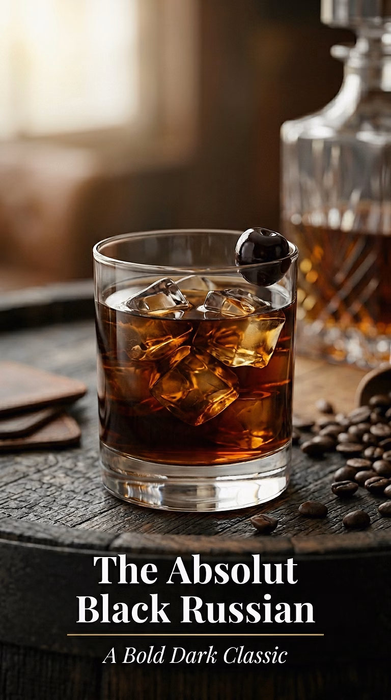 The Absolut Black Russian