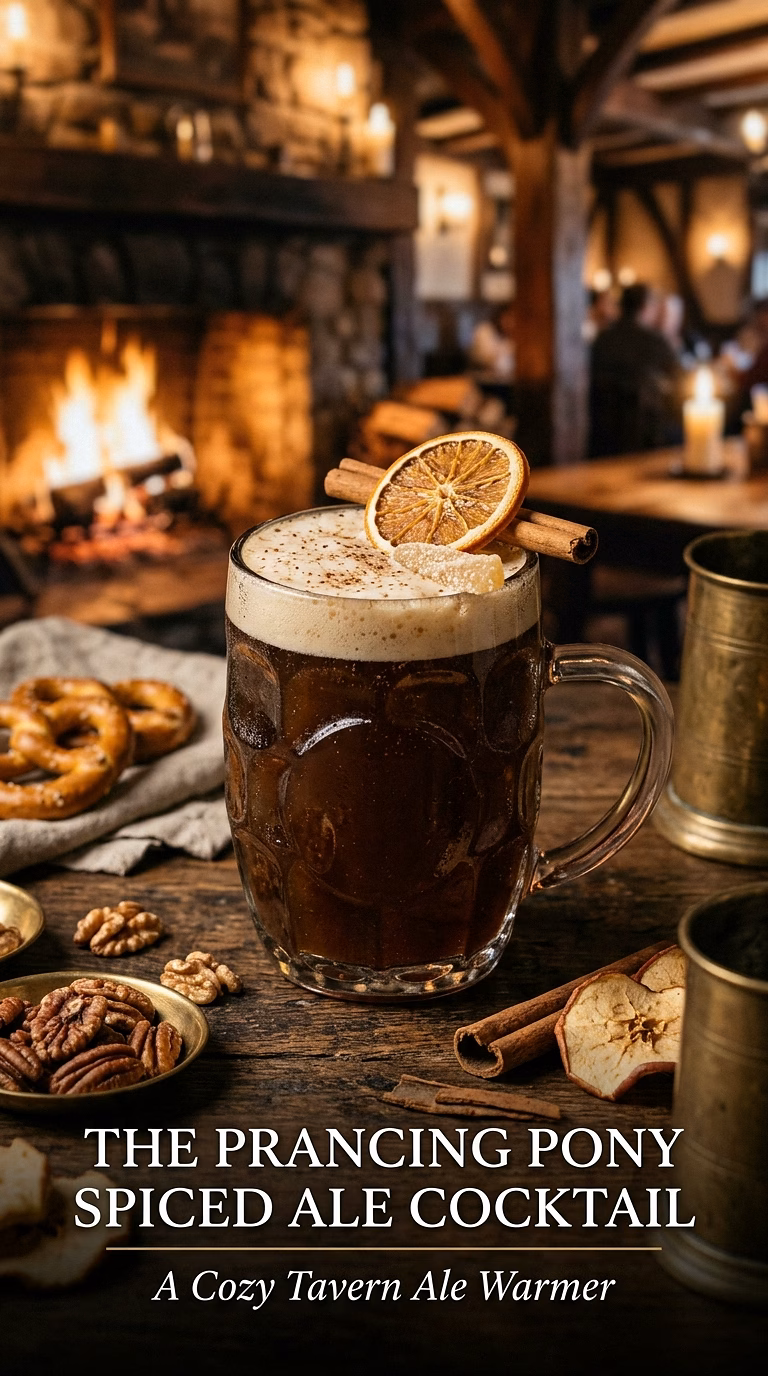 The Prancing Pony Spiced Ale Cocktail