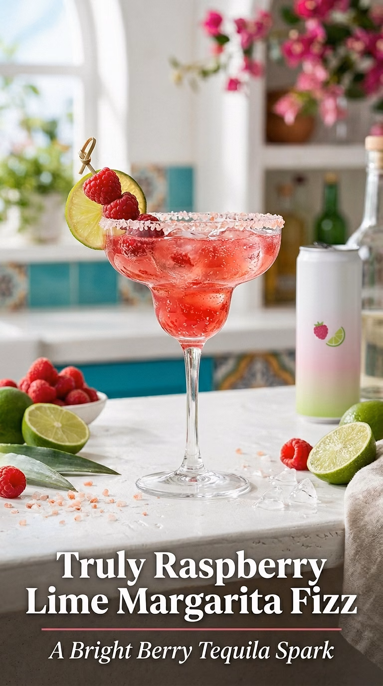 Truly Raspberry Lime Margarita Fizz