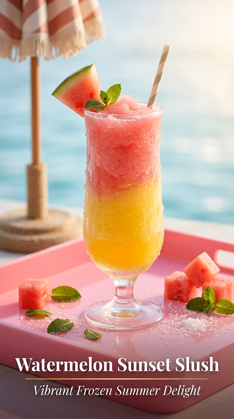Watermelon Sunset Slush