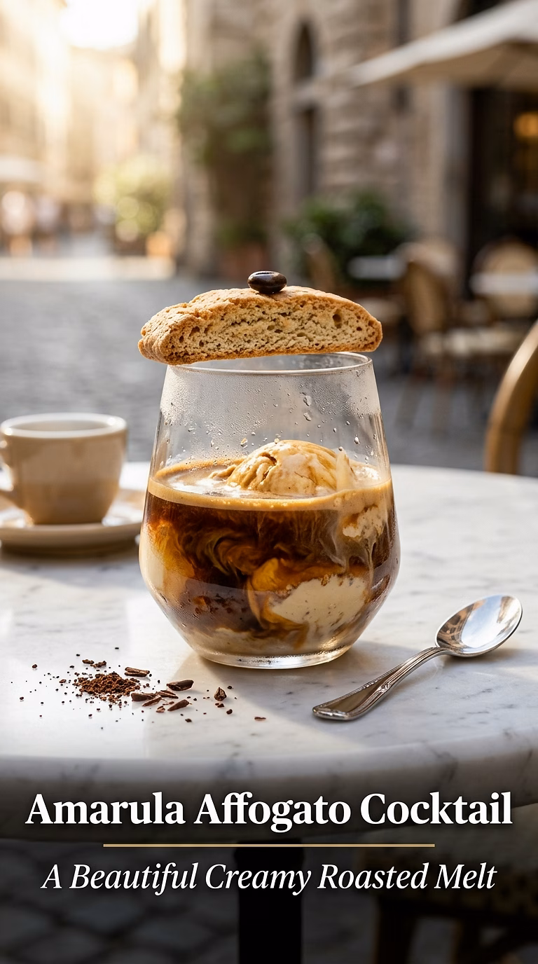Amarula Affogato Cocktail