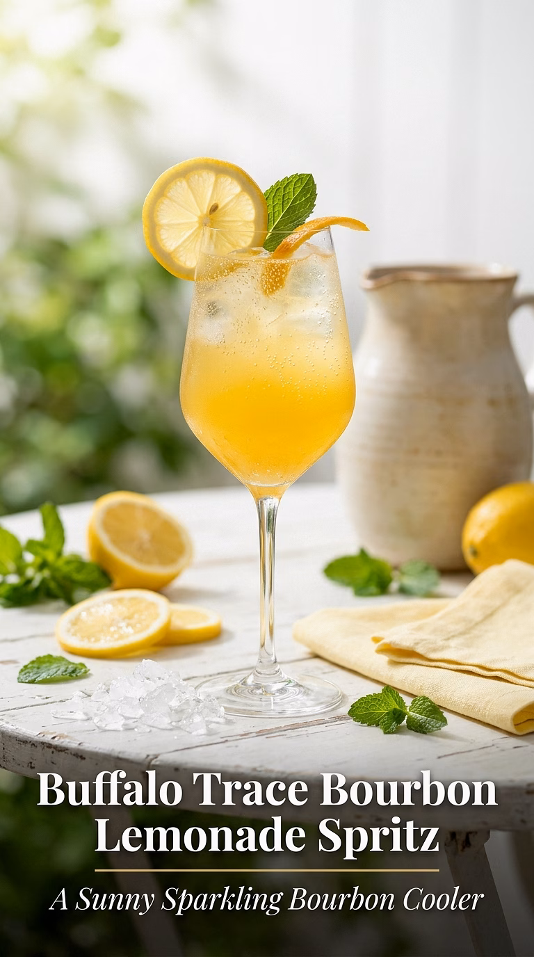 Buffalo Trace Bourbon Lemonade Spritz
