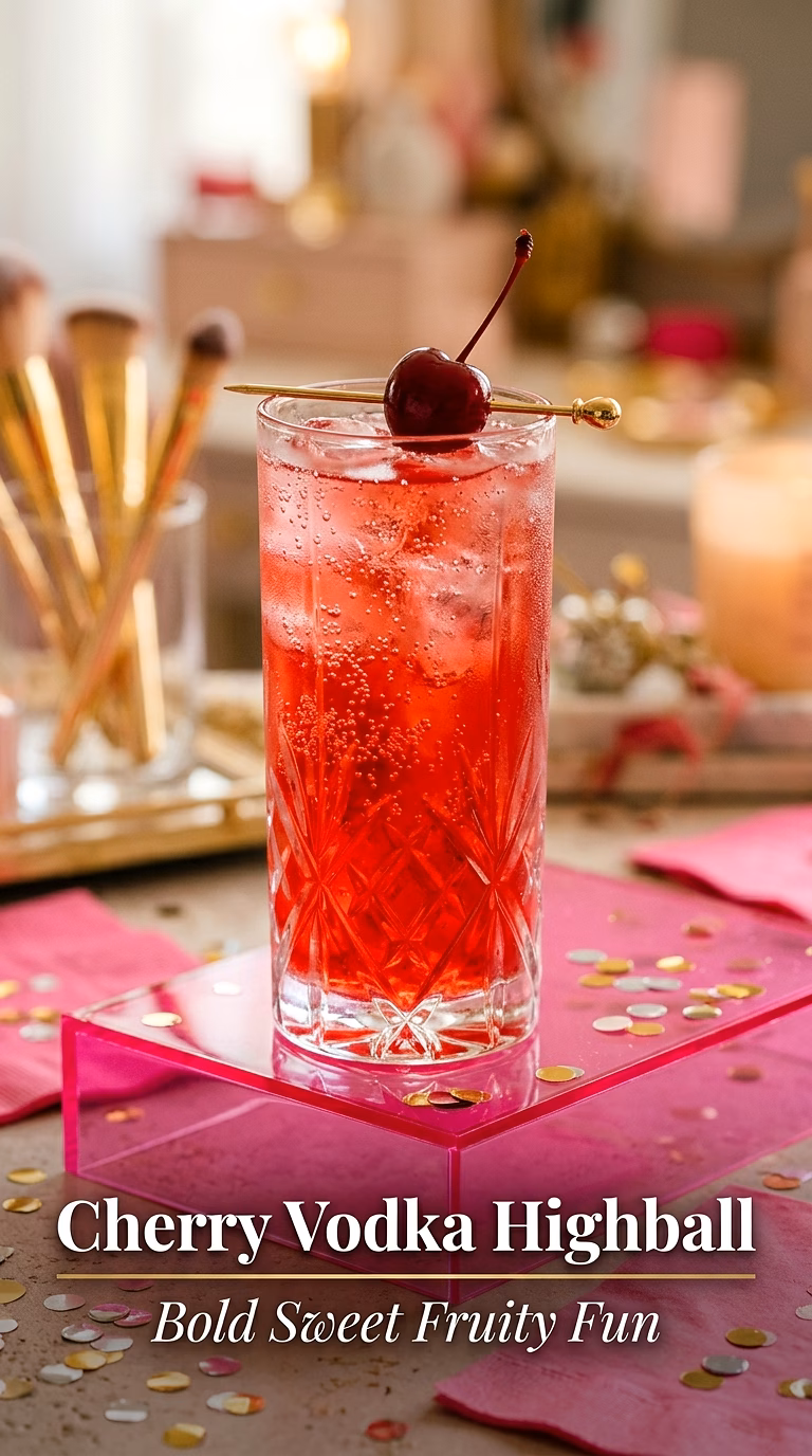Cherry Vodka Highball