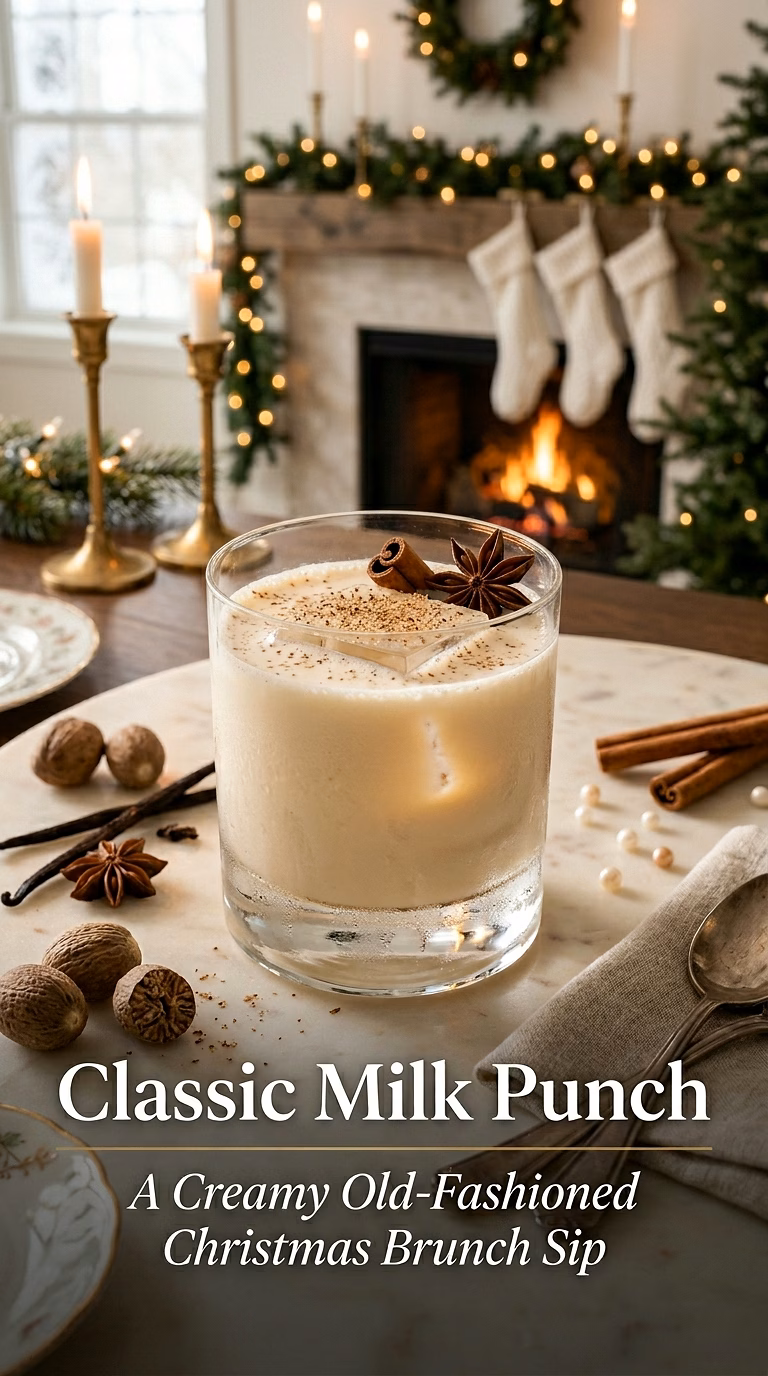 Classic Milk Punch