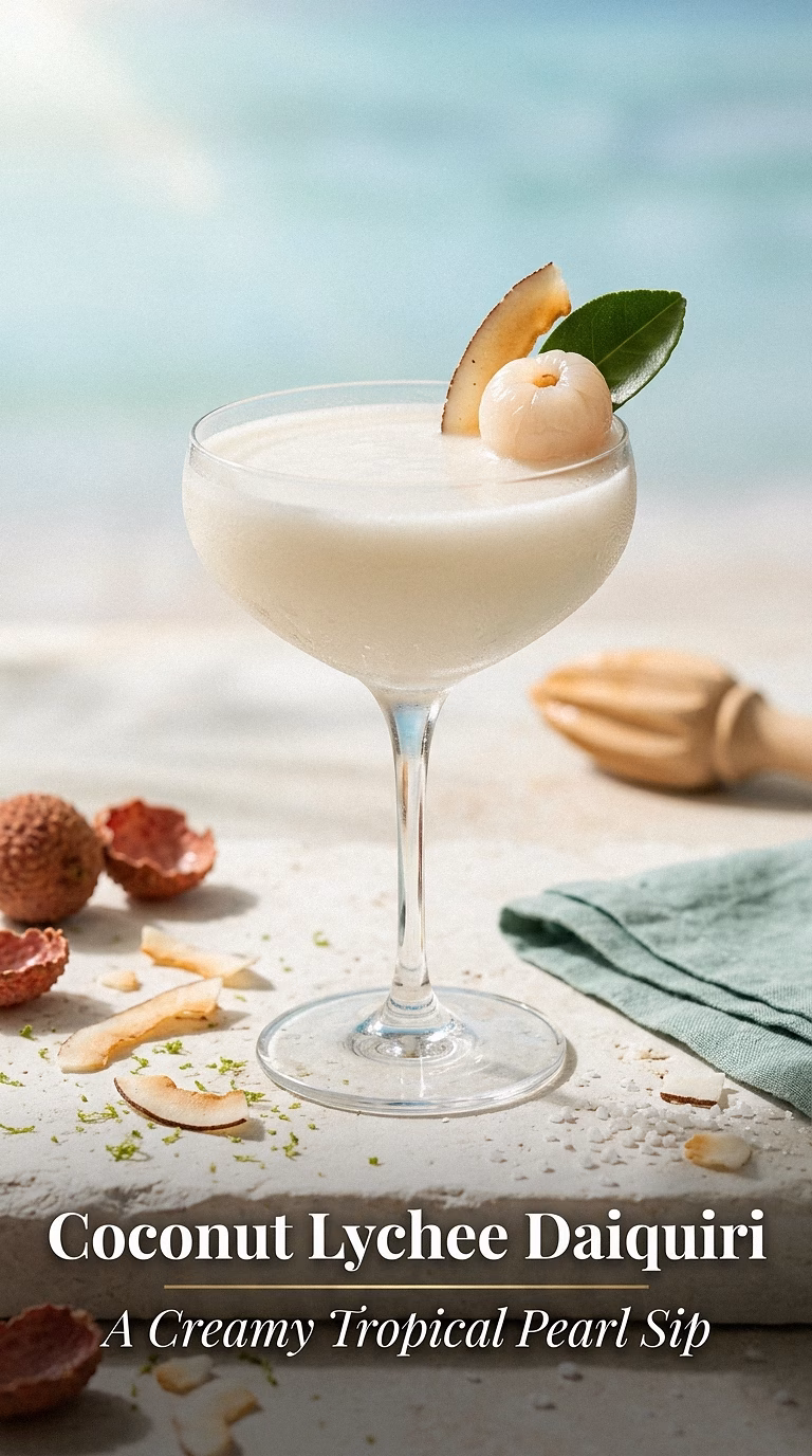 Coconut Lychee Daiquiri