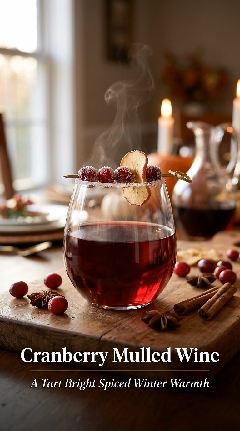 Cranberry Mulled Wine