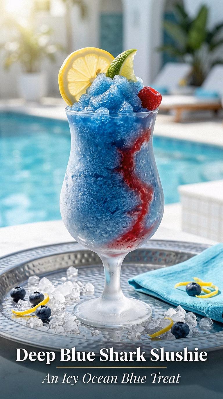 Deep Blue Shark Slushie