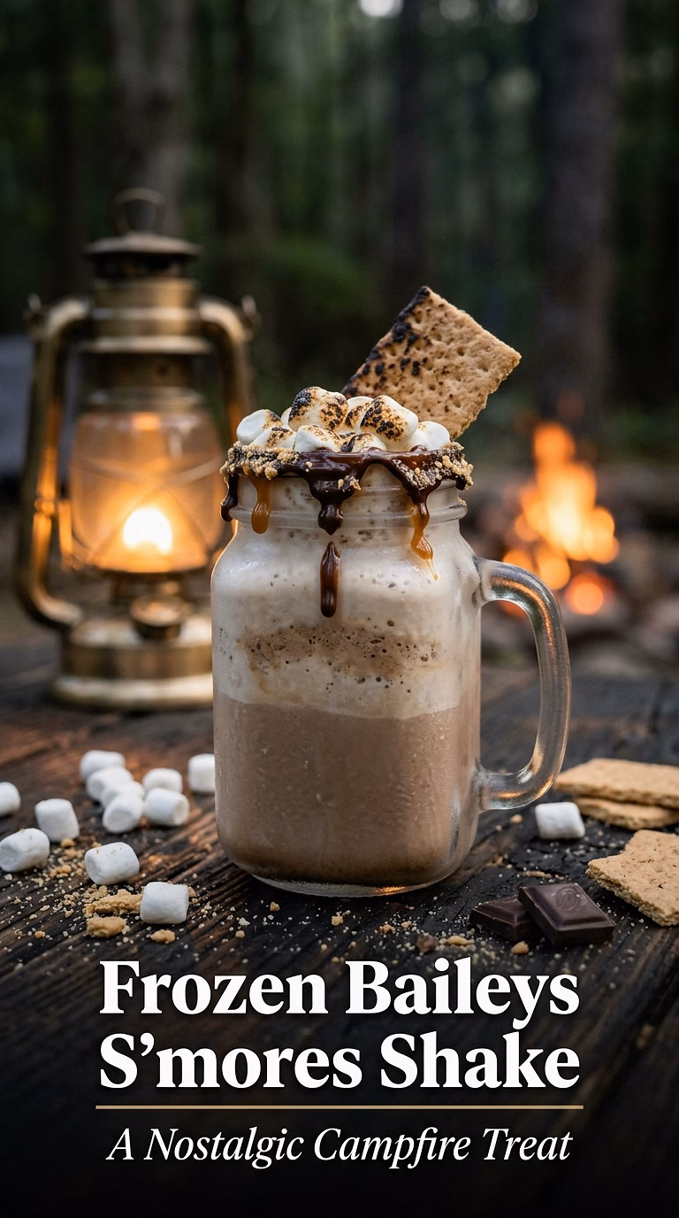 Frozen Baileys S'mores Shake