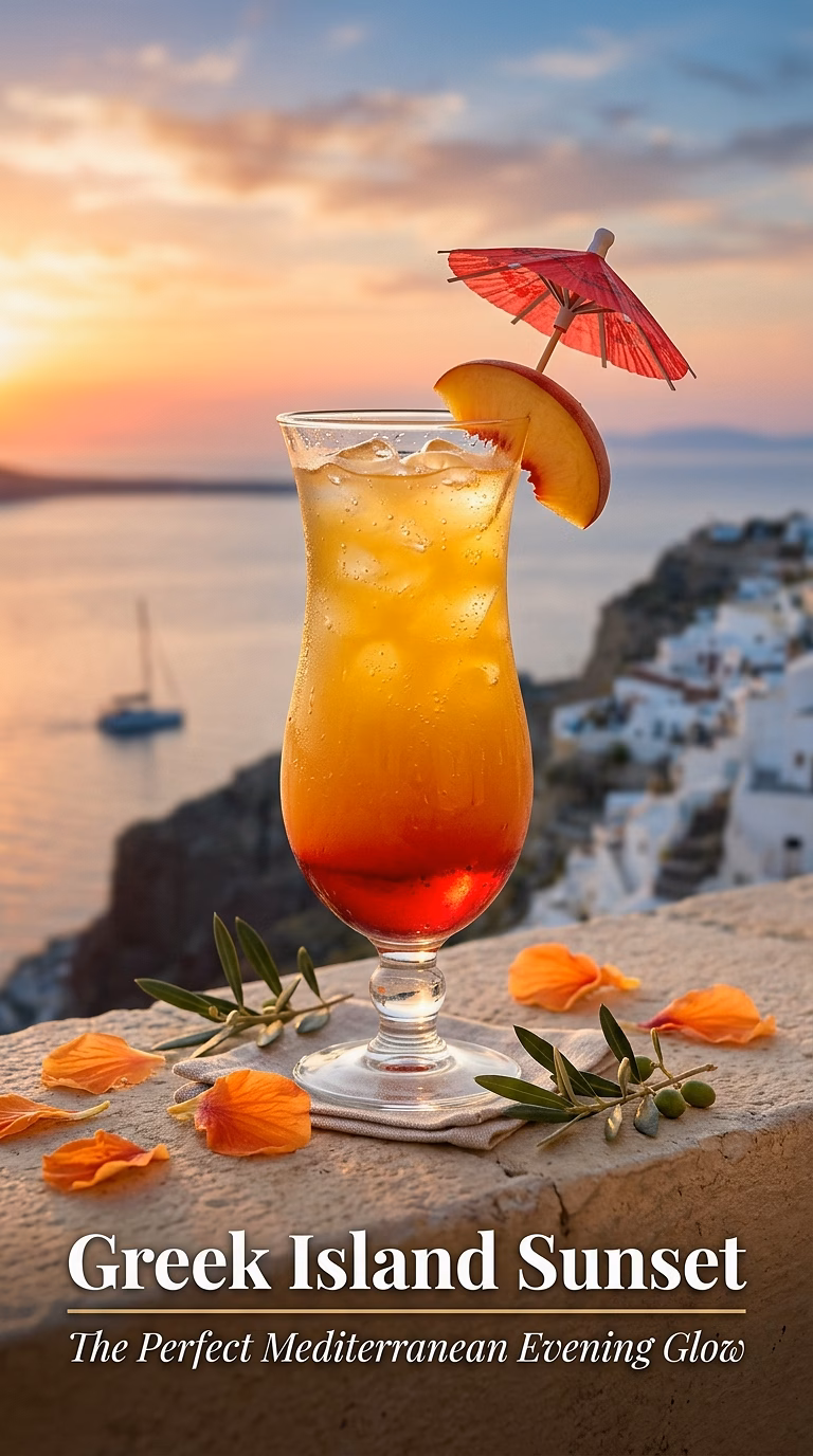 Greek Island Sunset