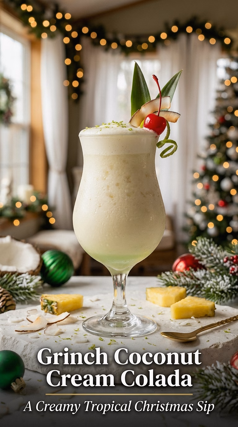 Grinch Coconut Cream Colada