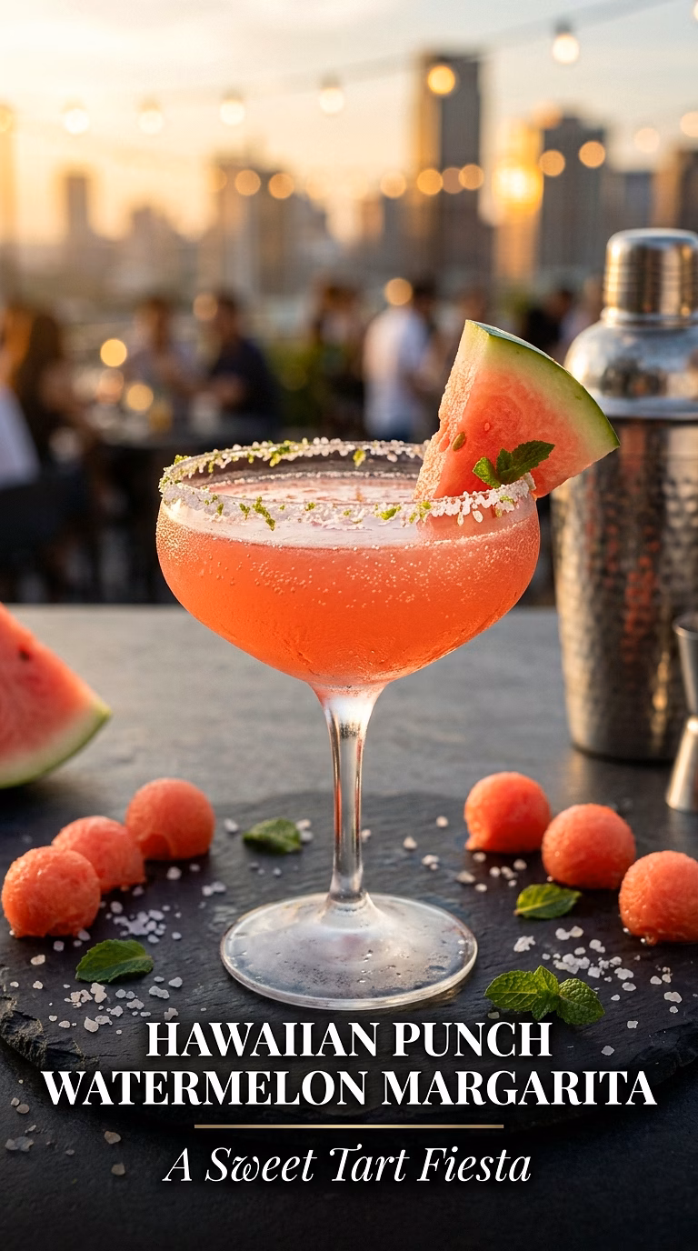 Hawaiian Punch Watermelon Margarita