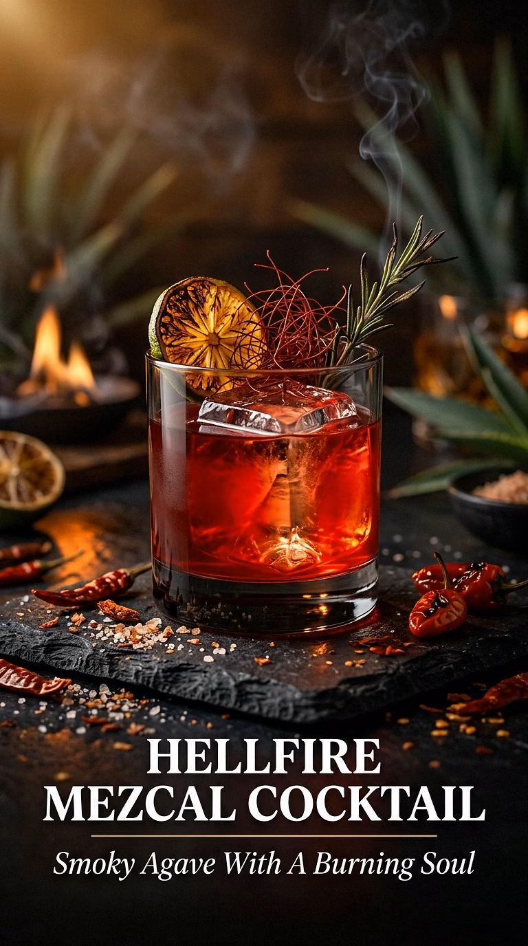 Hellfire Mezcal Cocktail