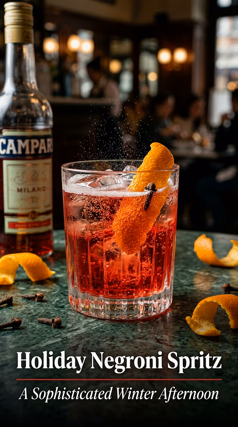 Holiday Negroni Spritz