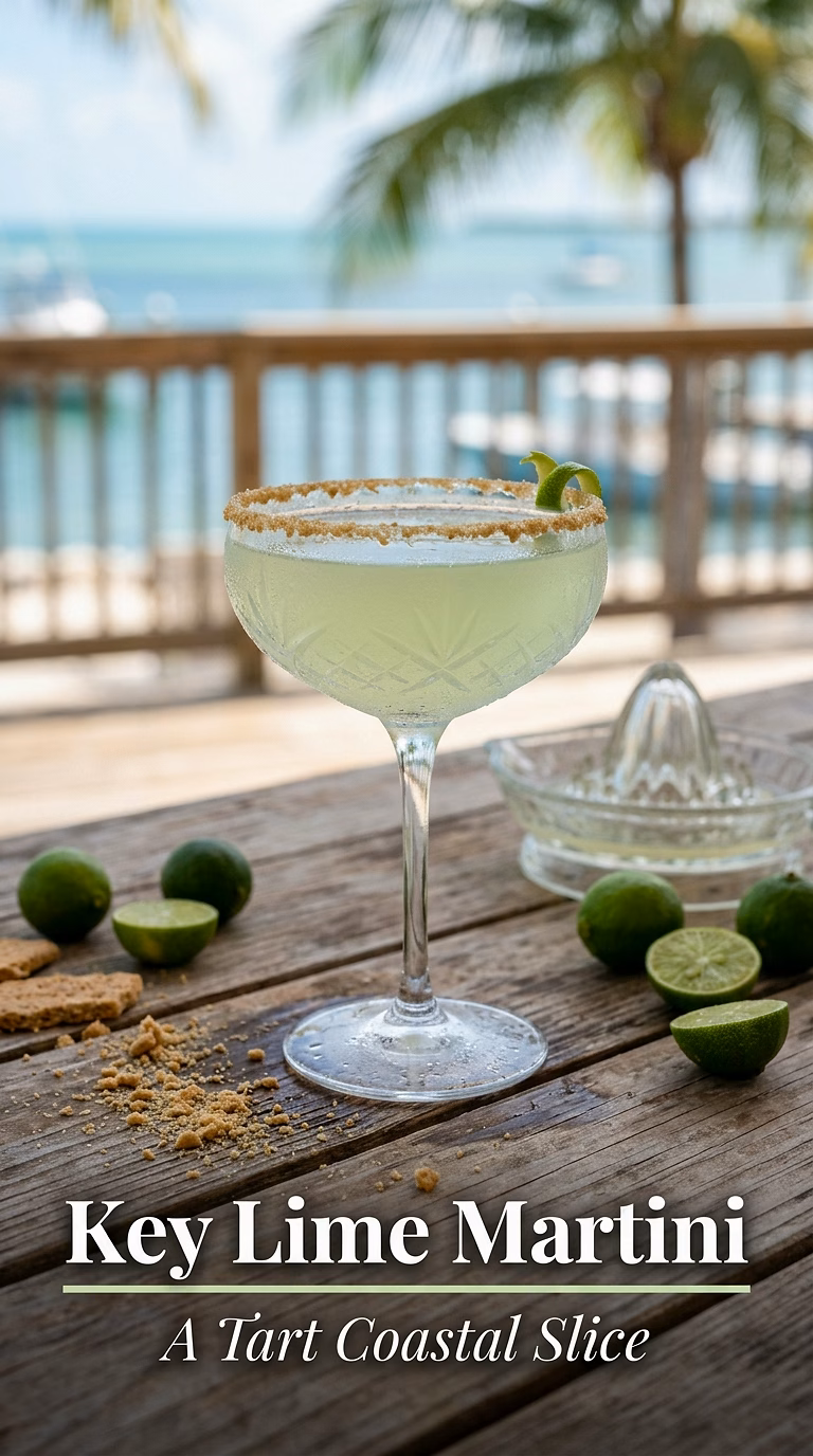 Key Lime Martini