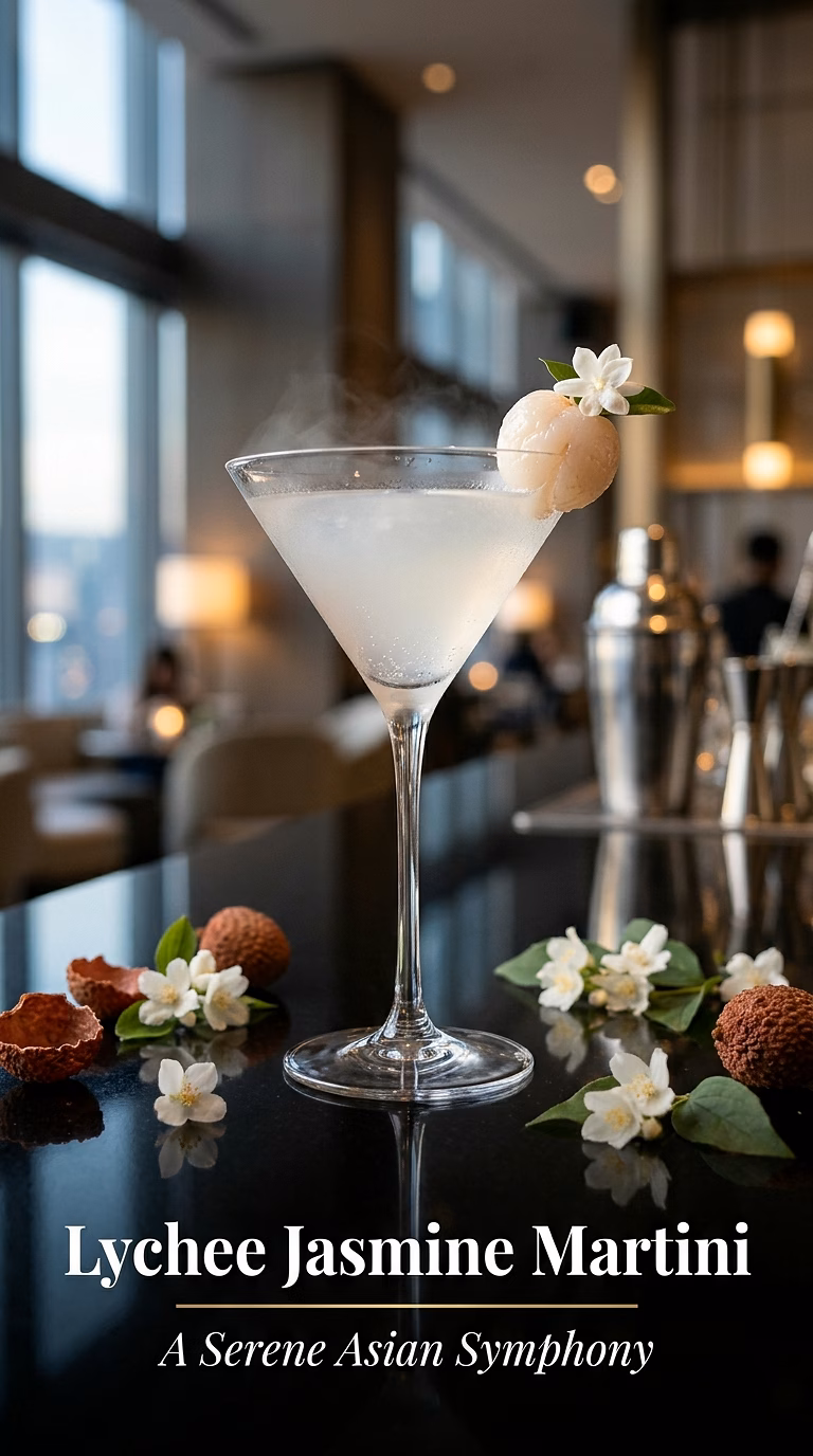 Lychee Jasmine Martini
