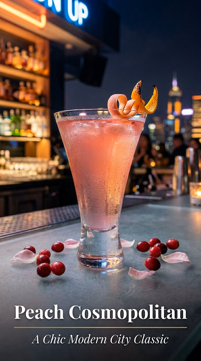 Peach Cosmopolitan