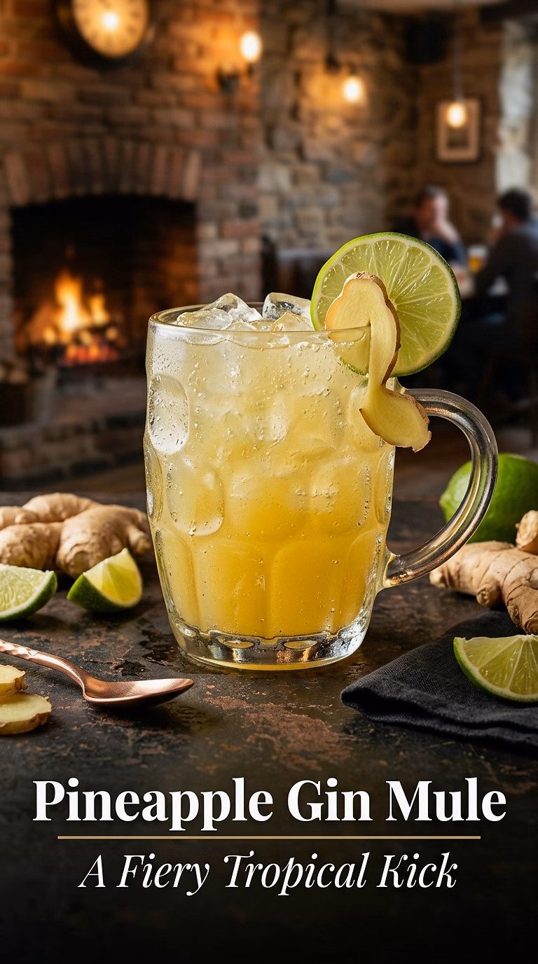 Pineapple Gin Mule