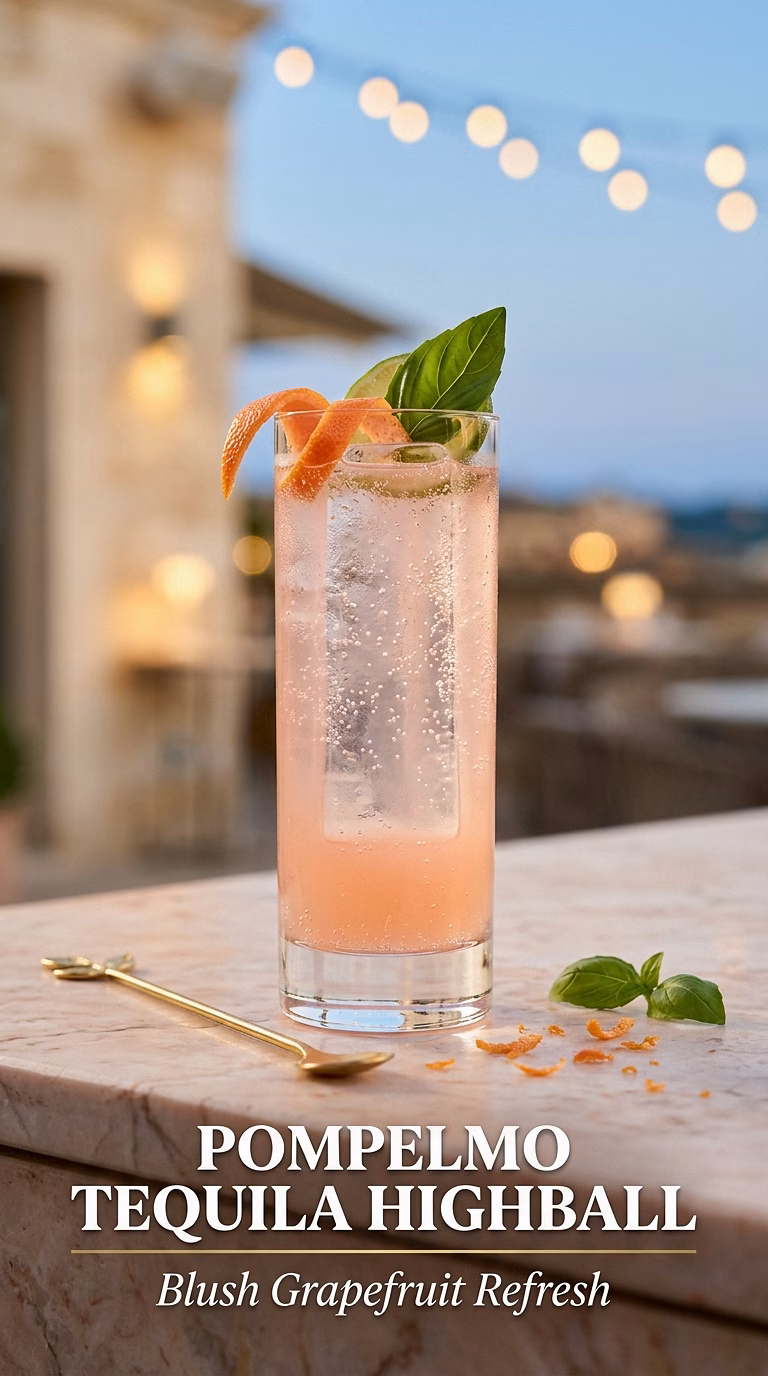 Pompelmo Tequila Highball