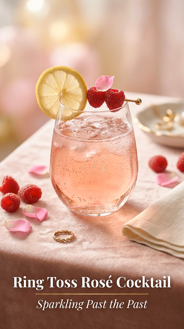 Ring Toss Rosé Cocktail