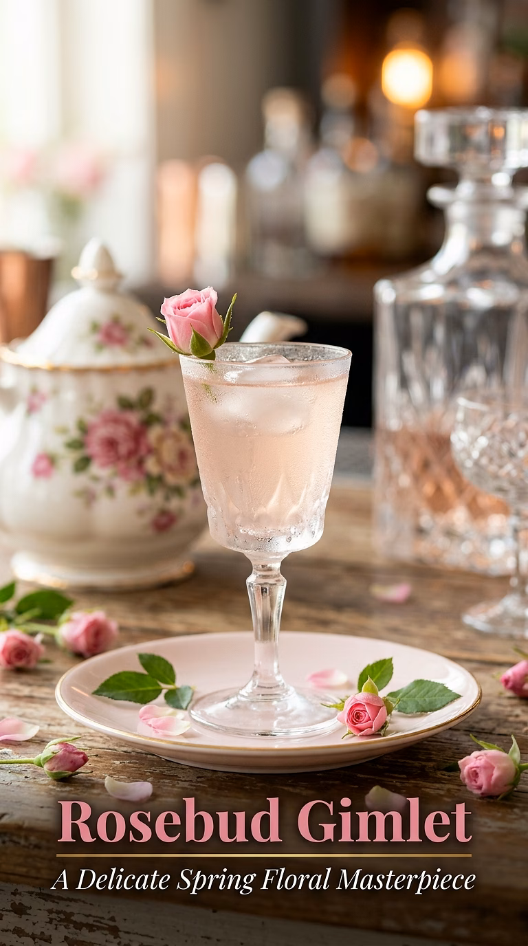 Rosebud Gimlet