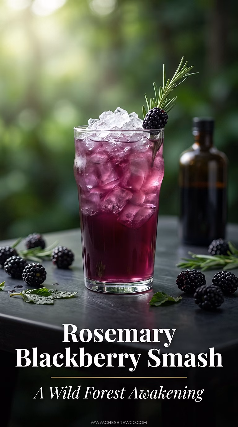 Rosemary Blackberry Smash