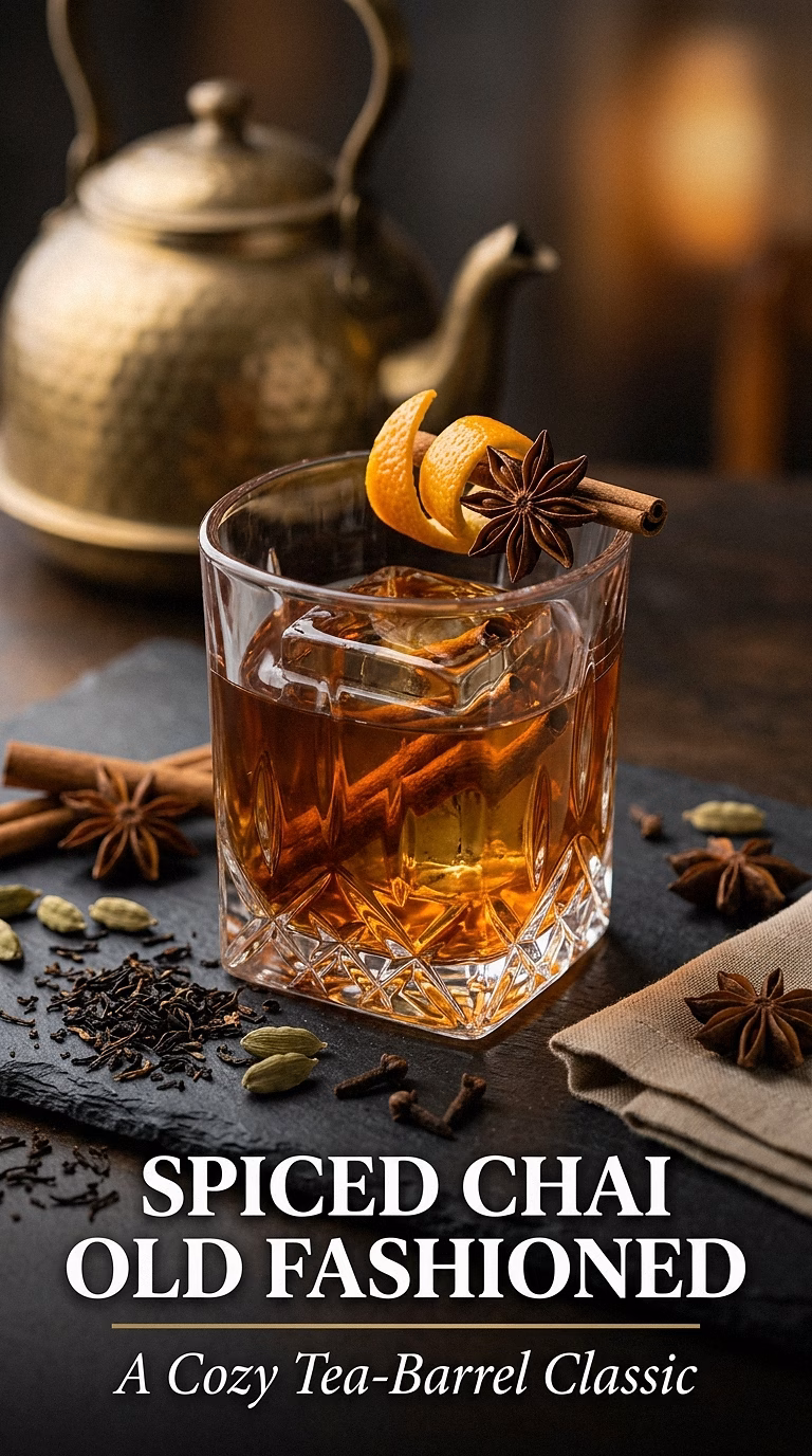 Spiced Chai Old Fashioned