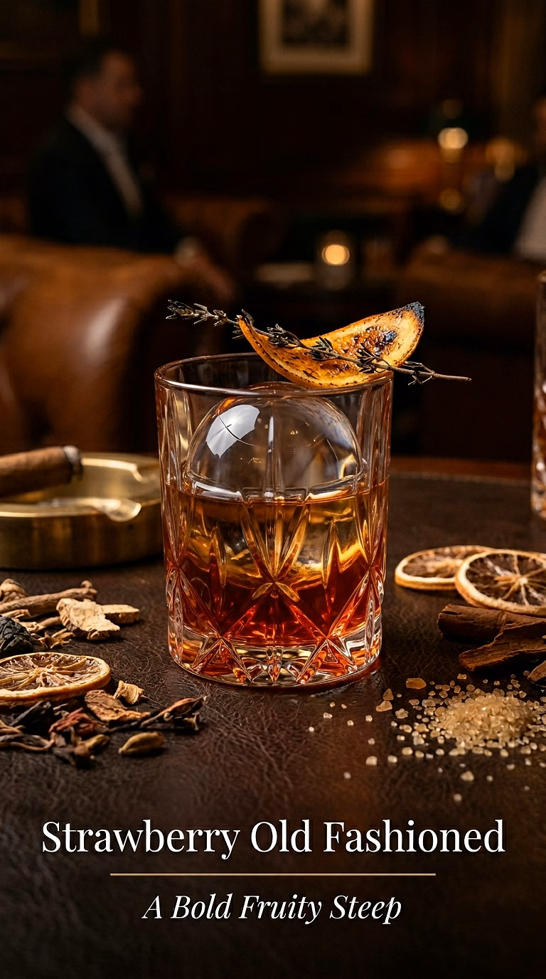 Strawberry Old Fashioned
