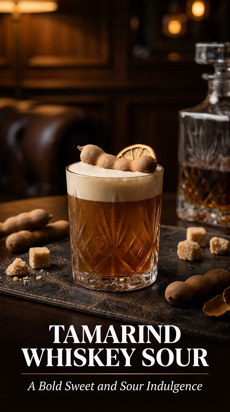 Tamarind Whiskey Sour