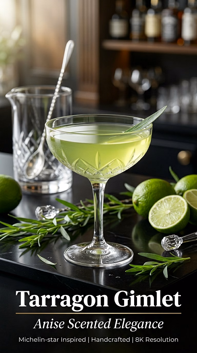 Tarragon Gimlet