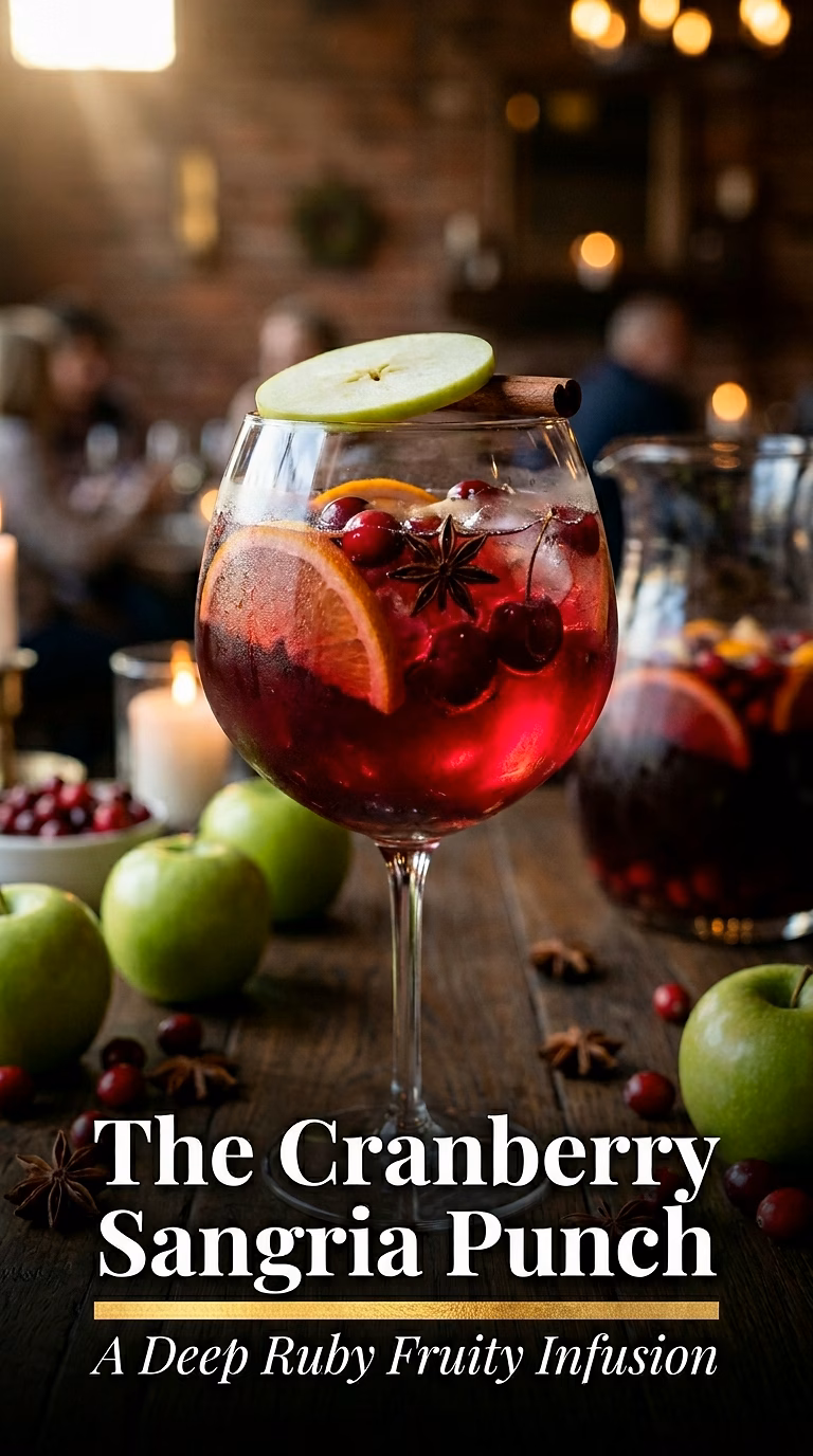 The Cranberry Sangria Punch