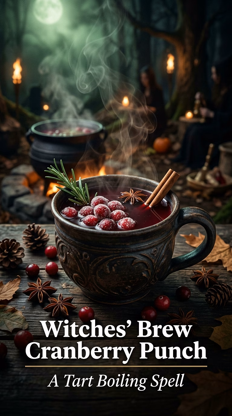 The Witches' Brew Cranberry Punch
