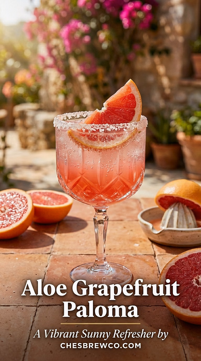 Aloe Grapefruit Paloma