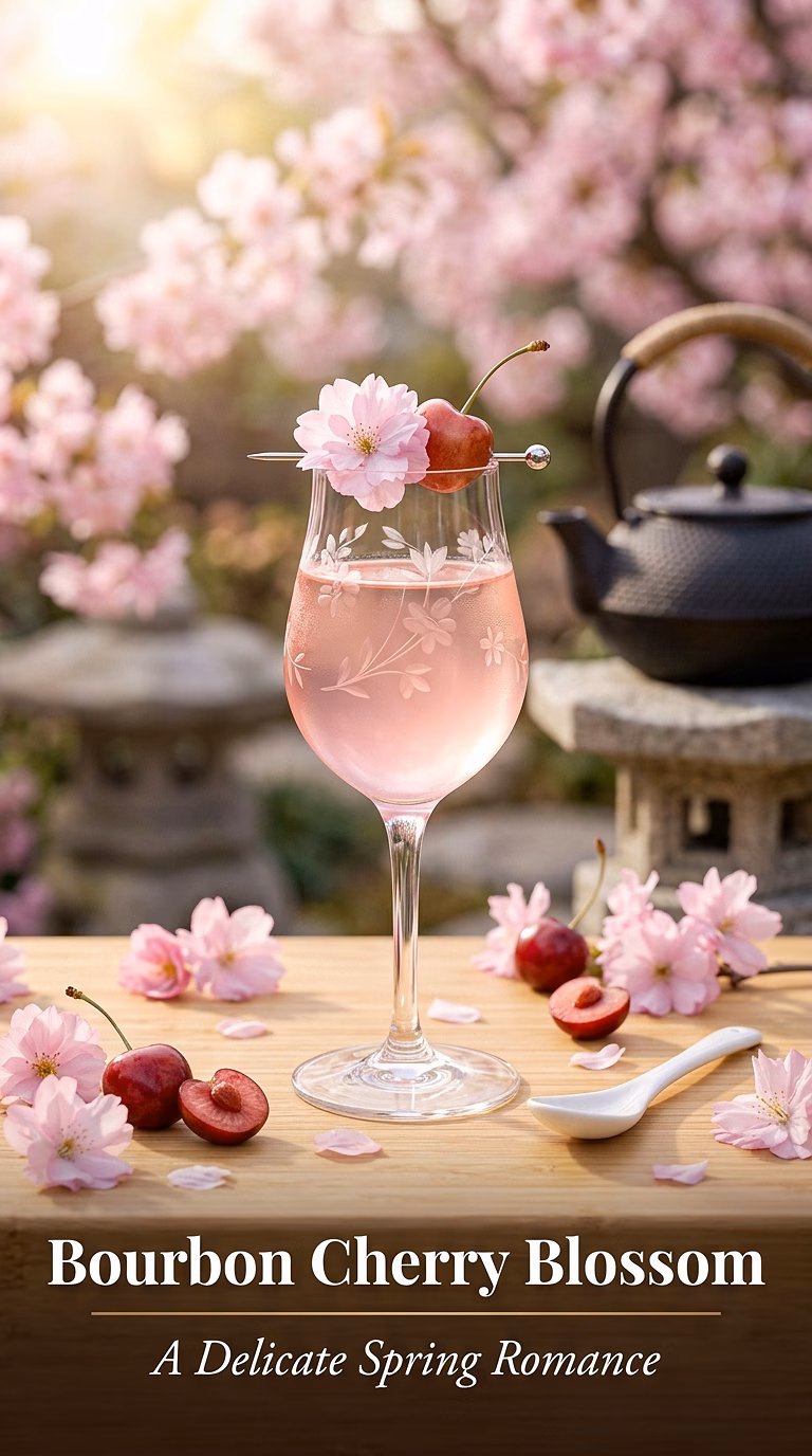 Bourbon Cherry Blossom