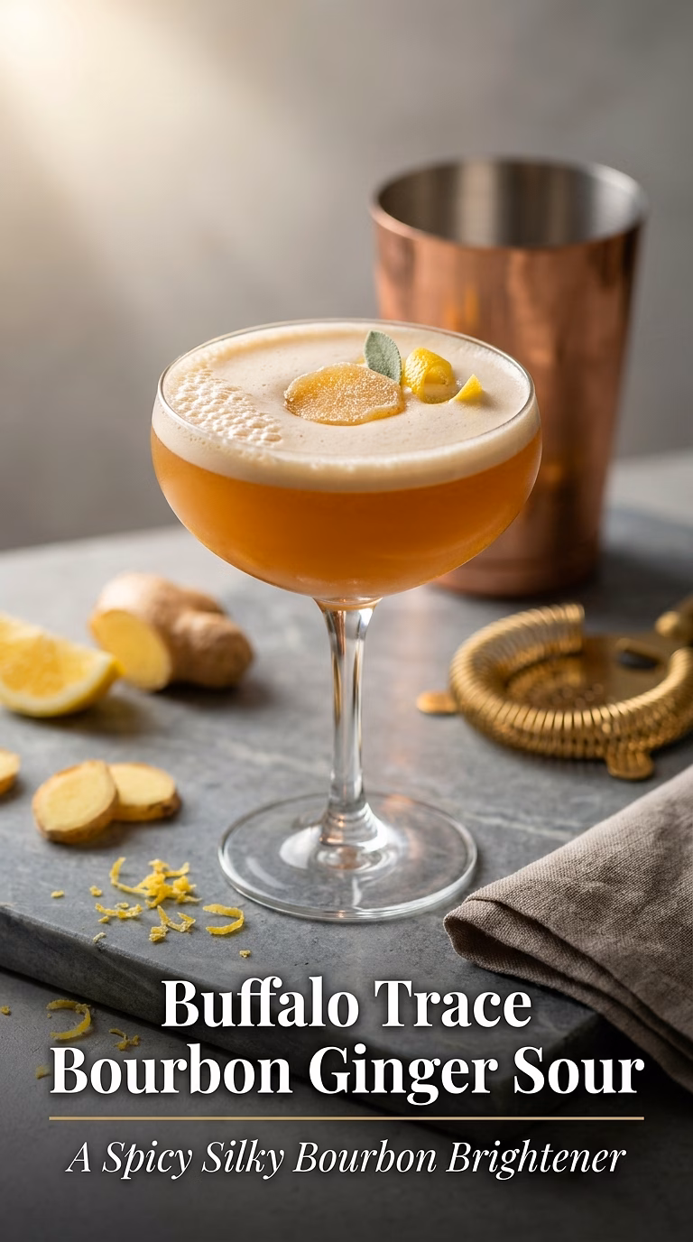 Buffalo Trace Bourbon Ginger Sour