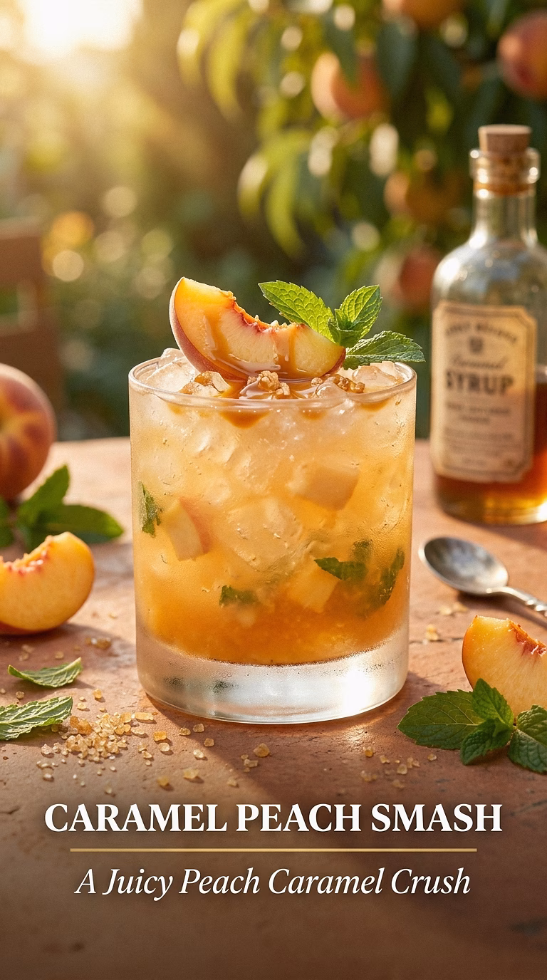 Caramel Peach Smash