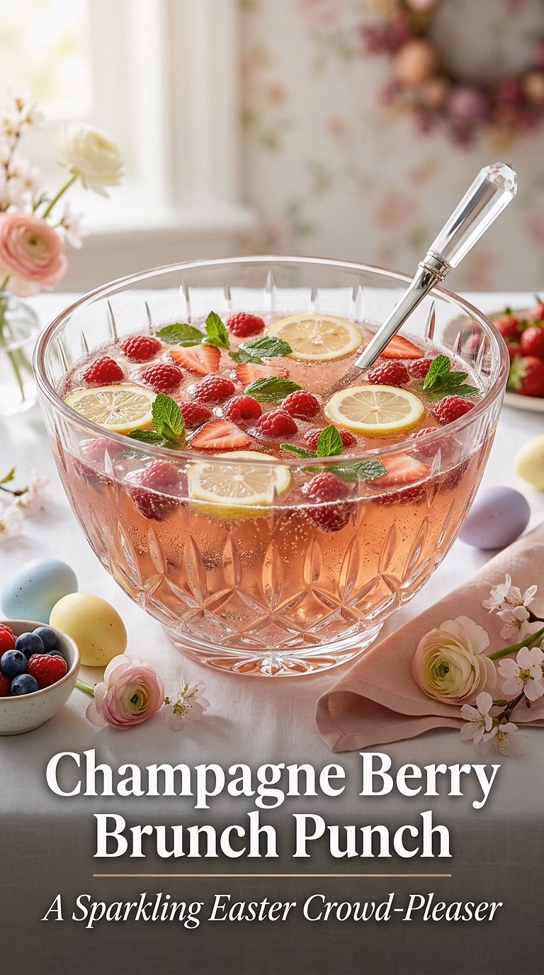 Champagne Berry Brunch Punch