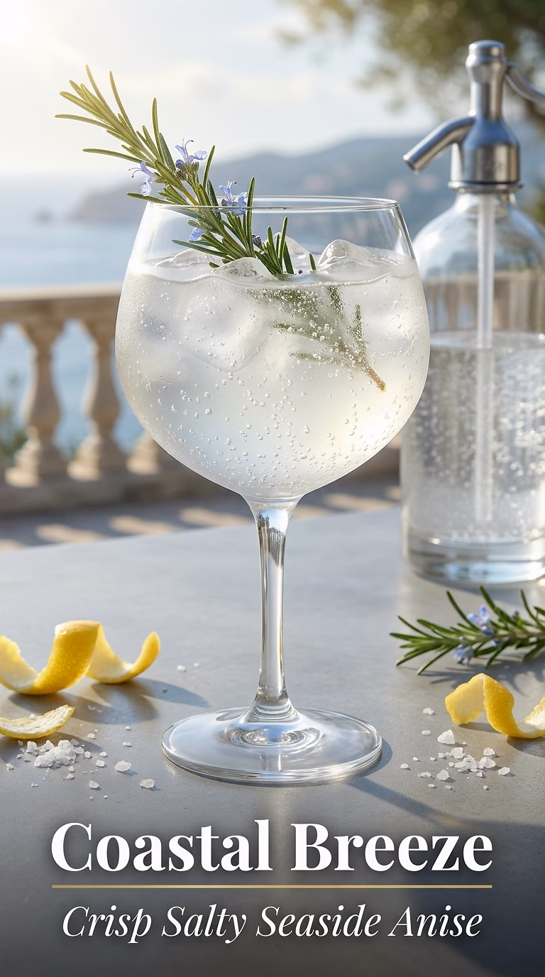 Coastal Breeze (Pastis With Rosemary And Citrus)