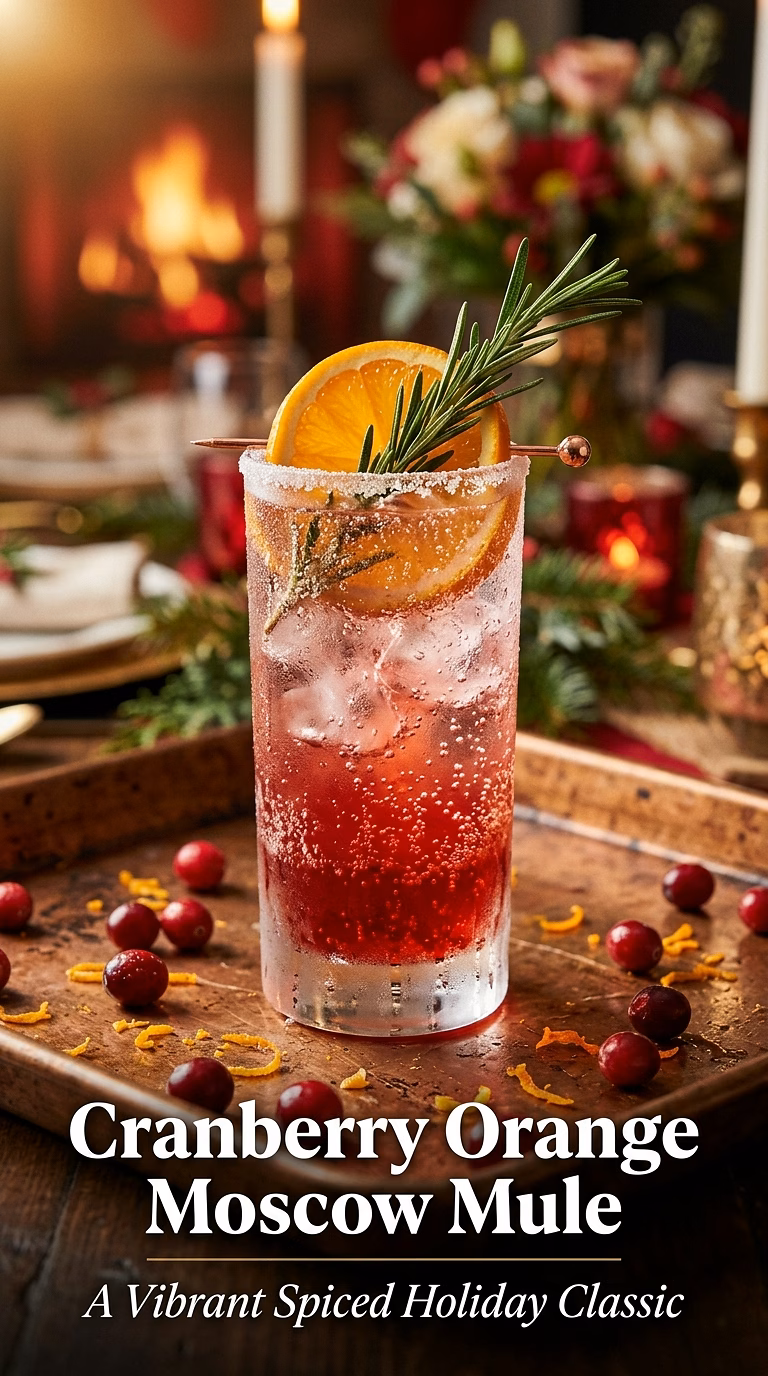 Cranberry Orange Moscow Mule