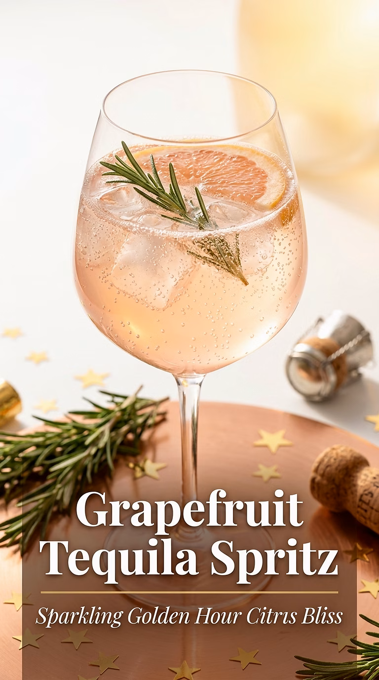 Grapefruit Tequila Spritz