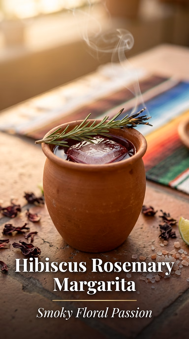 Hibiscus Rosemary Margarita